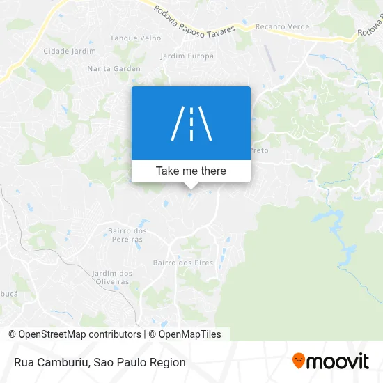 Rua Camburiu map