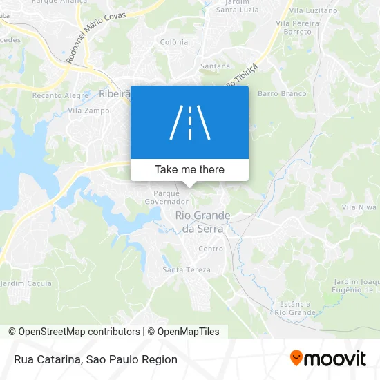 Rua Catarina map