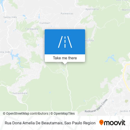 Rua Dona Amelia De Beautamais map