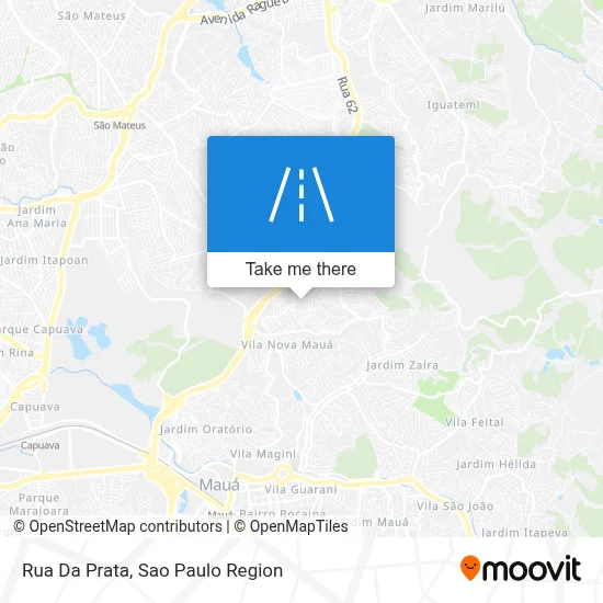 Rua Da Prata map