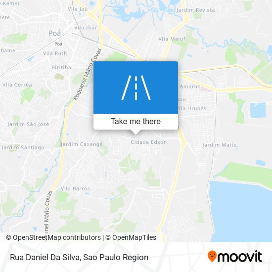 Mapa Rua Daniel Da Silva