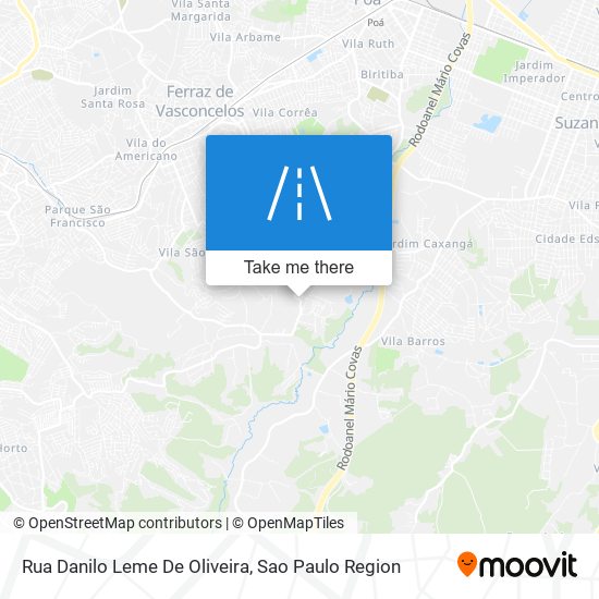 Rua Danilo Leme De Oliveira map