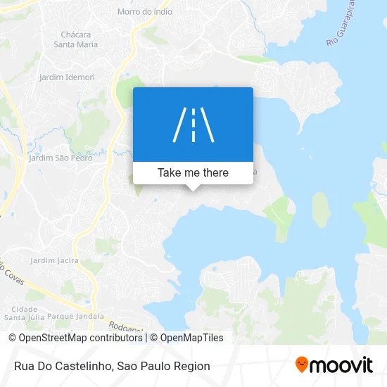 Rua Do Castelinho map