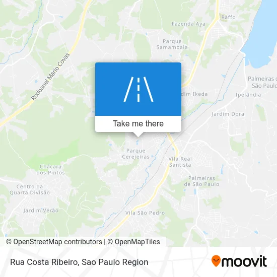 Rua Costa Ribeiro map