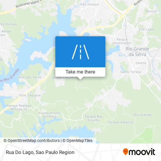 Rua Do Lago map