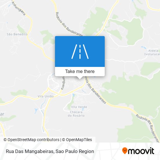 Rua Das Mangabeiras map