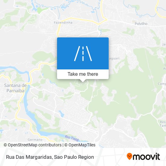 Mapa Rua Das Margaridas