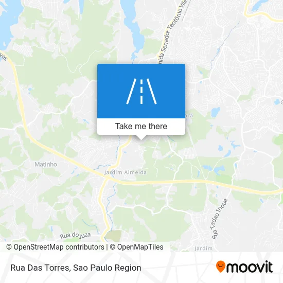 Rua Das Torres map