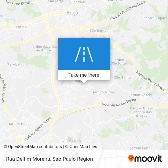 Rua Delfim Moreira map