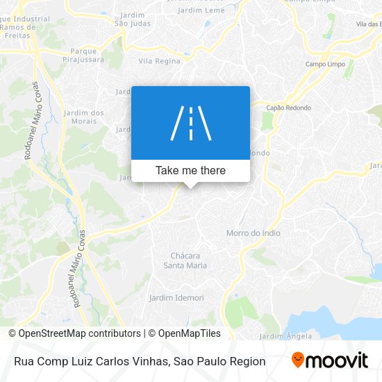Rua Comp Luiz Carlos Vinhas map
