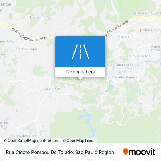 Rua Cícero Pompeu De Toledo map