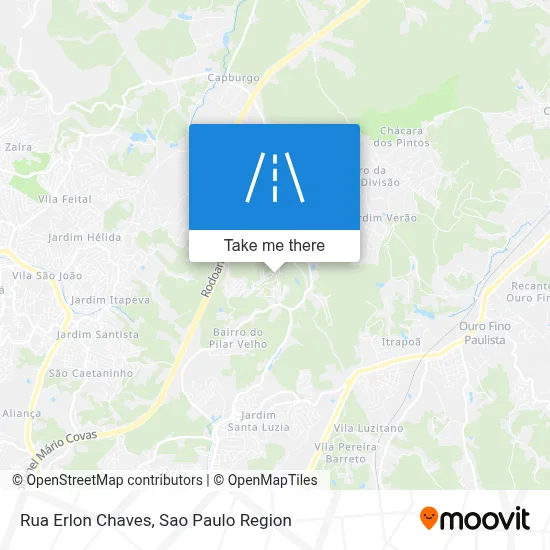 Rua Erlon Chaves map
