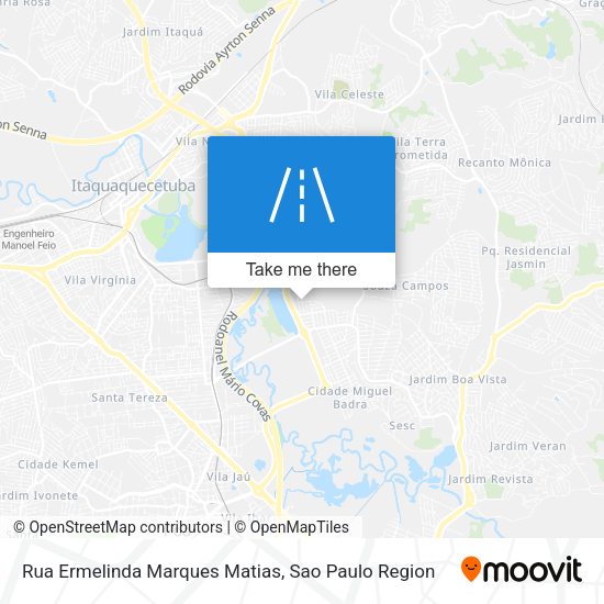 Rua Ermelinda Marques Matias map