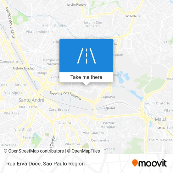 Rua Erva Doce map