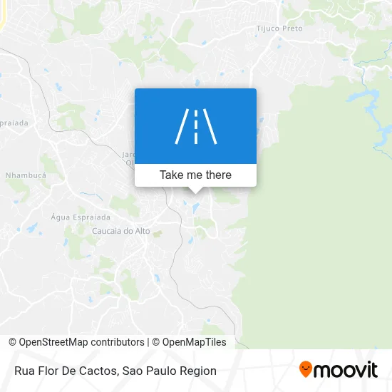Rua Flor De Cactos map