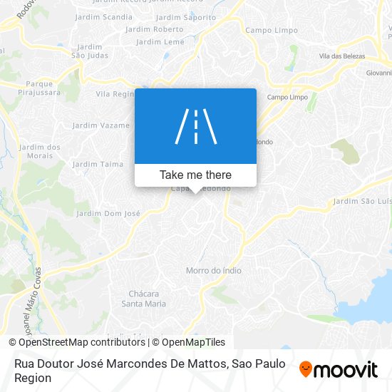 Rua Doutor José Marcondes De Mattos map