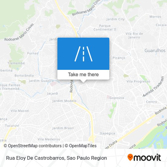 Rua Eloy De Castrobarros map