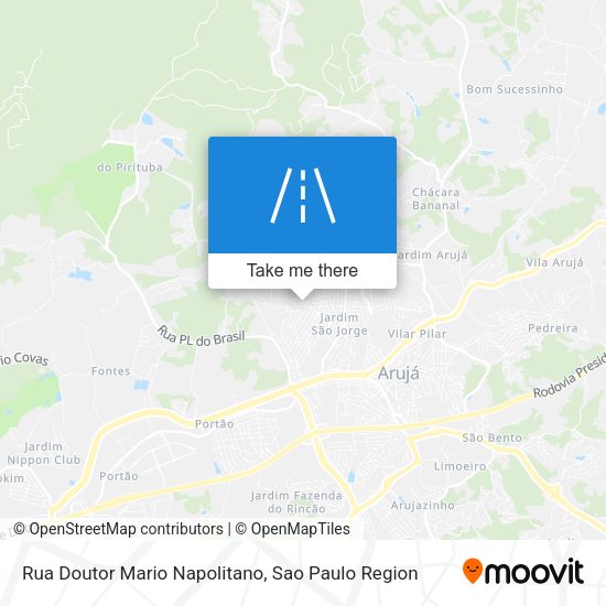 Rua Doutor Mario Napolitano map