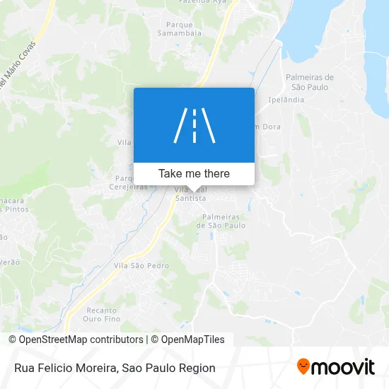 Rua Felicio Moreira map