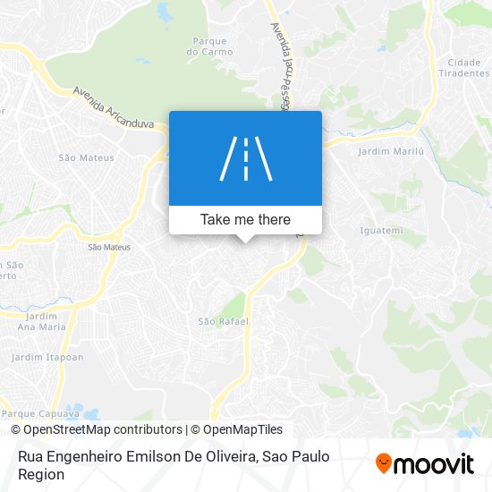 Mapa Rua Engenheiro Emilson De Oliveira