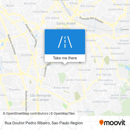 Rua Doutor Pedro Ribeiro map