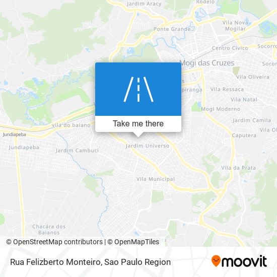 Rua Felizberto Monteiro map