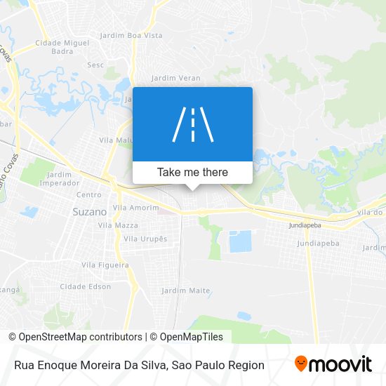 Rua Enoque Moreira Da Silva map