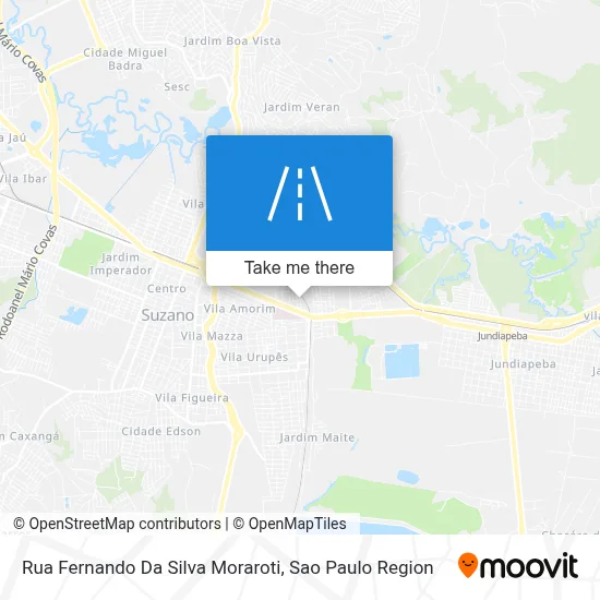 Rua Fernando Da Silva Moraroti map