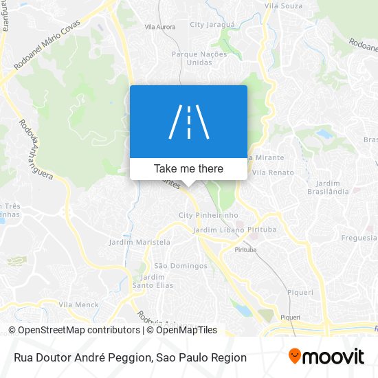 Rua Doutor André Peggion map