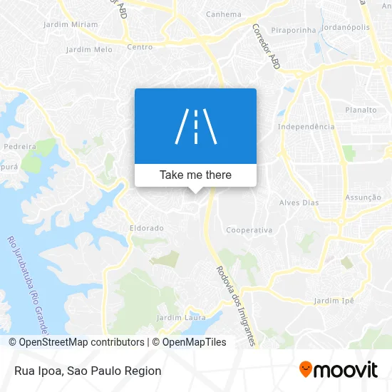 Rua Ipoa map
