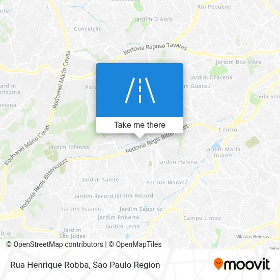 Rua Henrique Robba map