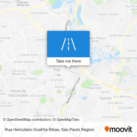 Rua Herculano Duafrte Ribas map