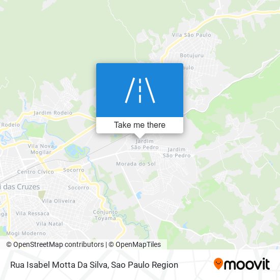 Rua Isabel Motta Da Silva map