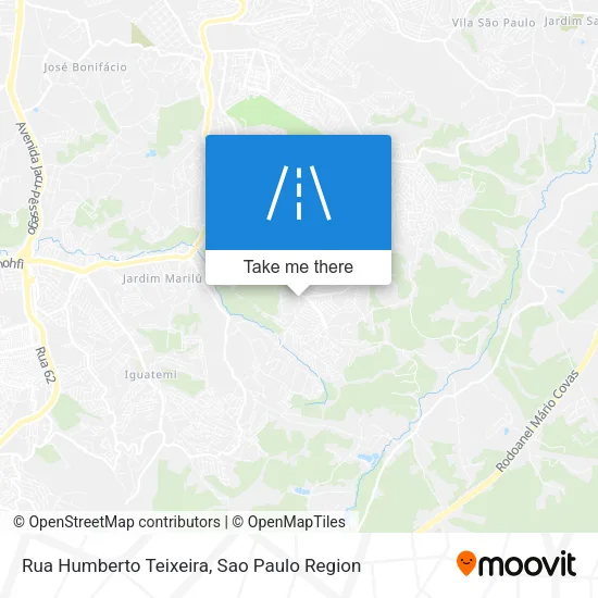 Rua Humberto Teixeira map