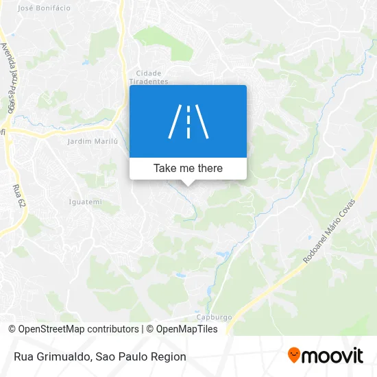 Rua Grimualdo map