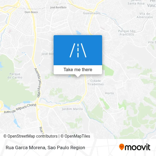 Rua Garca Morena map