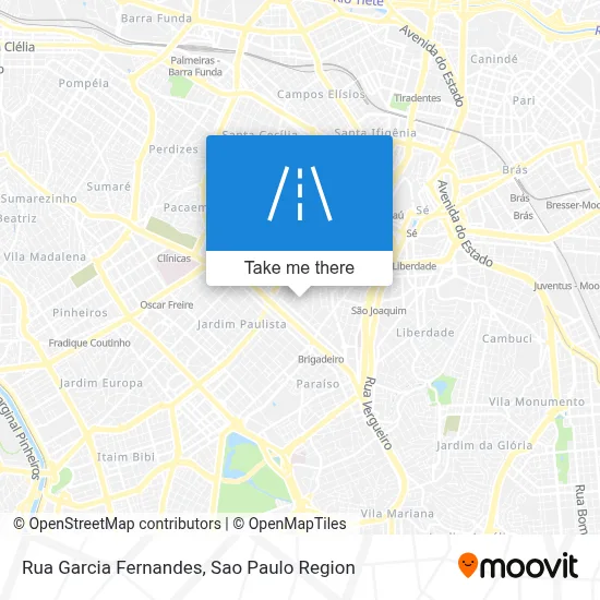 Rua Garcia Fernandes map