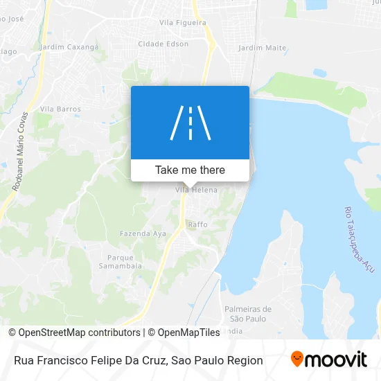 Rua Francisco Felipe Da Cruz map