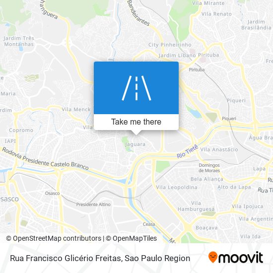 Rua Francisco Glicério Freitas map