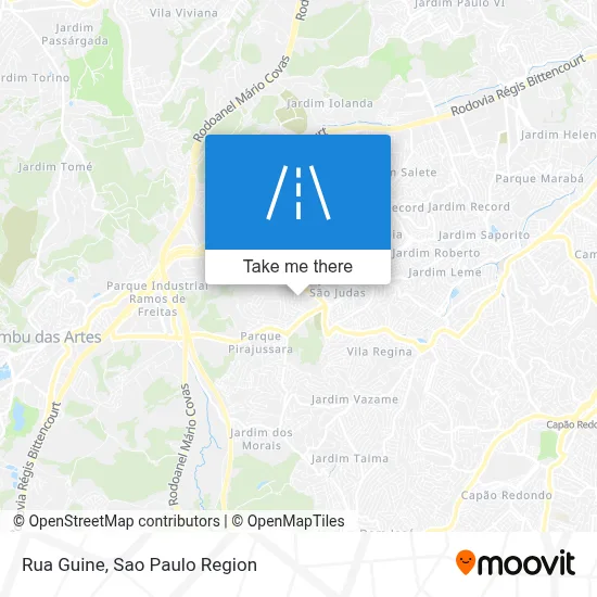 Rua Guine map