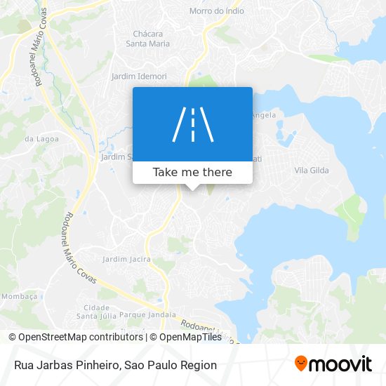 Mapa Rua Jarbas Pinheiro