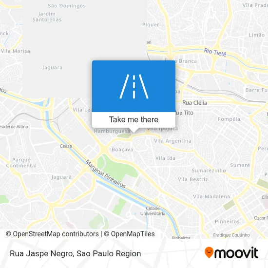 Rua Jaspe Negro map
