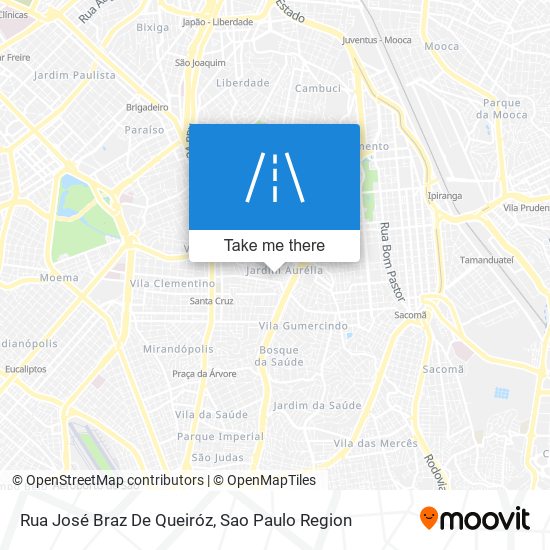 Rua José Braz De Queiróz map