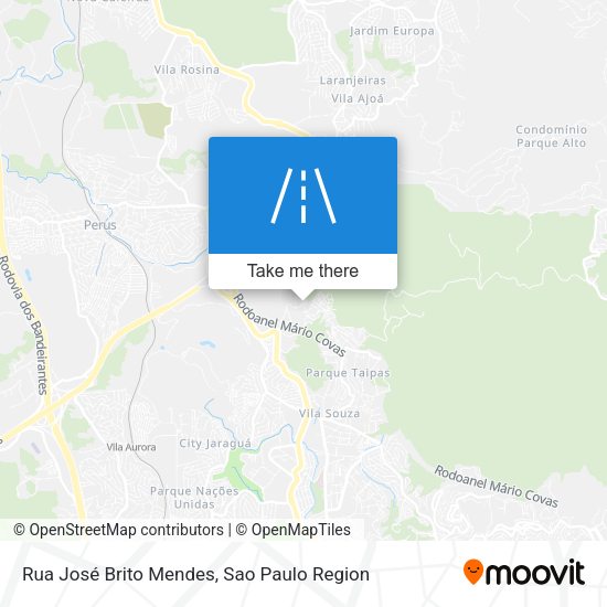Rua José Brito Mendes map
