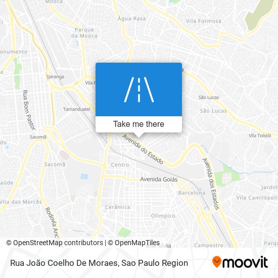 Rua João Coelho De Moraes map