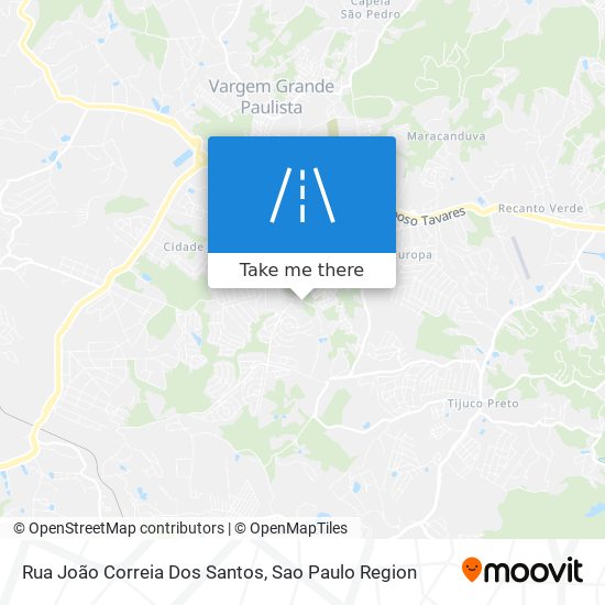 Mapa Rua João Correia Dos Santos