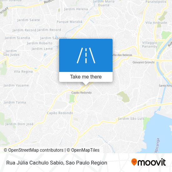 Rua Júlia Cachulo Sabio map