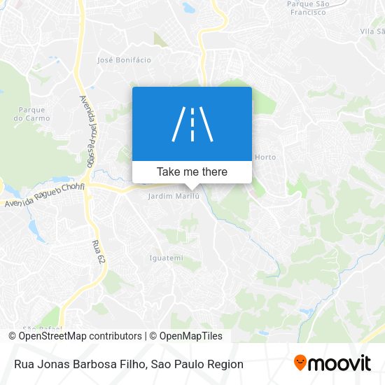 Rua Jonas Barbosa Filho map