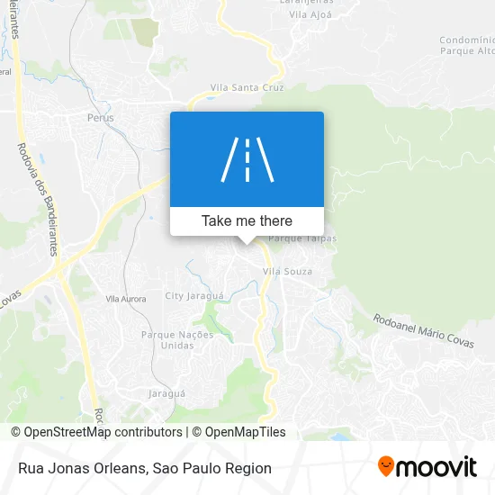Rua Jonas Orleans map