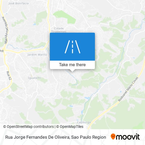 Rua Jorge Fernandes De Oliveira map